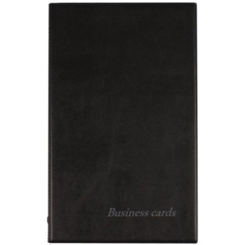 Wizytownik Etui na 200 wizytówek Premium czarny WI-21-01 BIURFOL Wizytownik Etui na 200 wizytówek Premium czarny WI-21-01 BIURFOL