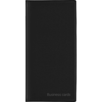 Wizytownik Etui na 96 wizytówek Premium czarny WI-24-01 BIURFOL Wizytownik Etui na 96 wizytówek Premium czarny WI-24-01 BIURFOL