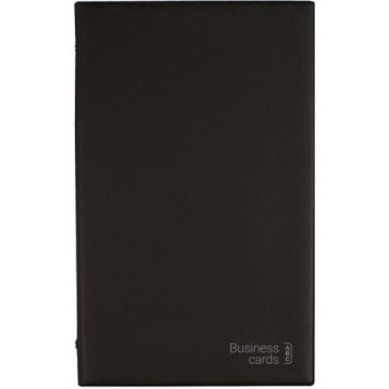 Wizytownik alfabetyczny Etui na 200 wizytówek czarny WI-25-01 BIURFOL