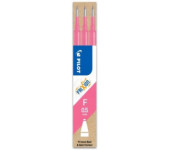Wkład FRIXION CLIKER 0,5mm różowy (3szt) PIBLS-FR5-P-S3-E PILOT