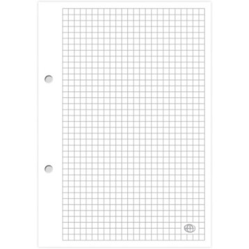 Wkład do segregatora A5 kratka 100k biały INTERDRUK