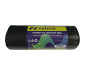 Worki na śmieci 160L 25mic LDPE ekonomiczne NATUNA (20szt)