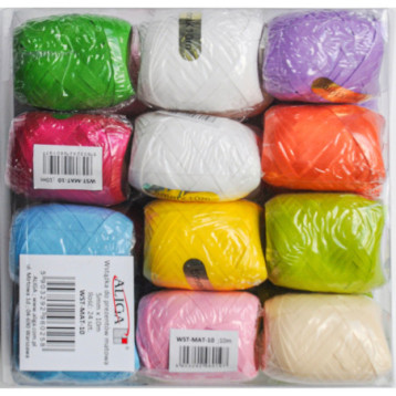 Wstążki matowe jajko (24szt.) WST-MAT-10 ALIGA