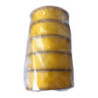 Wstążka organza szer. 4cm ciemny żółty GIMAR