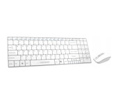 Klawiatura + mysz bezprzewodowa ESPERANZA LIBERTY biała EK122W 2.4GHz