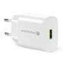 Ładowarka sieciowa 230V EVERACTIVE SC-250Q 1xUSB-A 18W biała