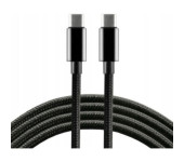 Kabel USB-C - USB-C 1m 5A 100W 10Gbps czarny EVERACTIVE (CBS-1CCD)