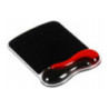 Podkładka pod mysz KENSINGTON cristal czerwono-czarna (62402)