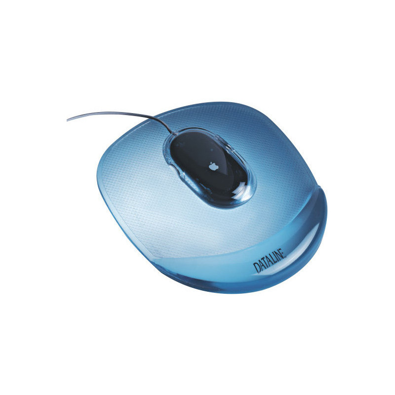 Podkładka żelowa pod nadgarstek i myszkę DATALINE niebieski-przezroczysty 67046 ESSELTE