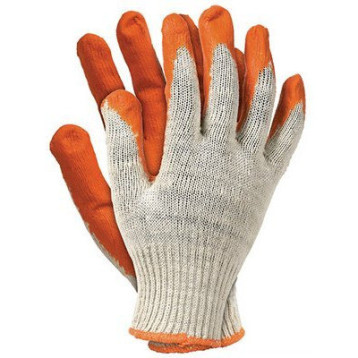Rękawice REIS RU P bawełniano-poliestrowe powlekane gumą pomarańczowe roz.10/XL Rękawice REIS RU P bawełniano-poliestrowe powlekane gumą pomarańczowe roz.10/XL
