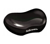 Podkładka pod nadgarstek żelowa Crystal czarna FELLOWES 9112301