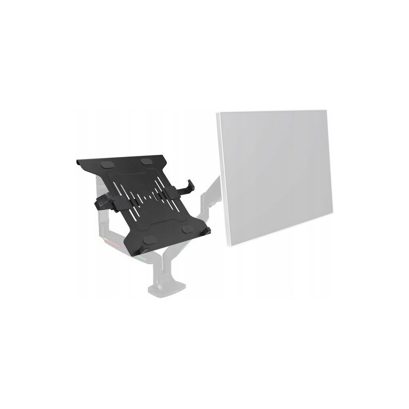 Podstawka pod laptopa mocowana na ramieniu do monitora czarna K53801WW KENSINGTON