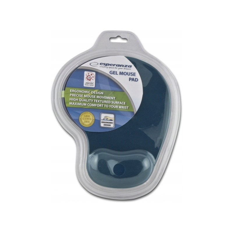 Podkładka żelowa pod mysz granatowa EA137B ESPERANZA