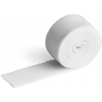 Taśma rzep do spinania kabli 1m 30mm biała 503302 DURABLE Cavoline Grip 30