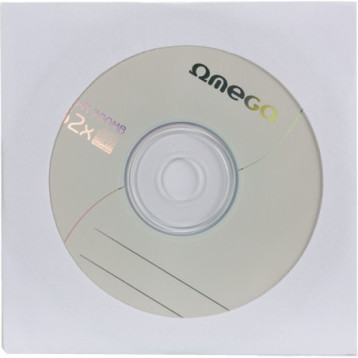 Płyta CD-R 700MB OMEGA 52x koperta (10szt) (56996) Płyta CD-R 700MB OMEGA 52x koperta (10szt) (56996)
