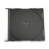 Pudełko na płytę CD slim 5,2mm czarna taca NATUNA (56622)