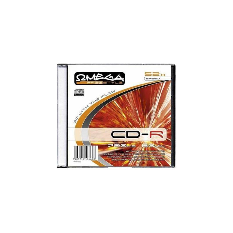 Płyta CD-R 700MB FREESTYLE 52x slim (10szt) (56663)