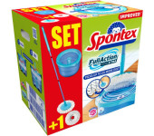 Zestaw SPONTEX Mop + wiaderko z obrotowym systemem Full Action System X`TRA 97050382