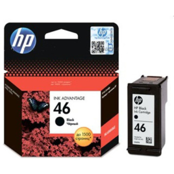 Tusz HP 46 (CZ637AE) czarny 1500str/26ml Tusz HP 46 (CZ637AE) czarny 1500str/26ml