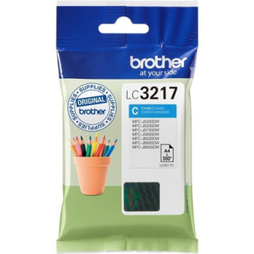 Tusz BROTHER (LC3217C) niebieski 550str Tusz BROTHER (LC3217C) niebieski 550str
