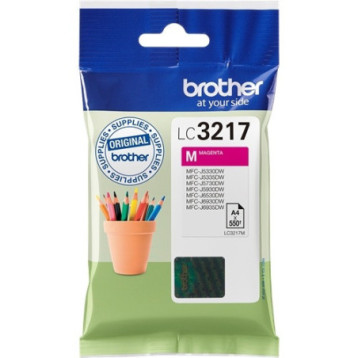 Tusz BROTHER (LC3217M) purpurowy 550str Tusz BROTHER (LC3217M) purpurowy 550str