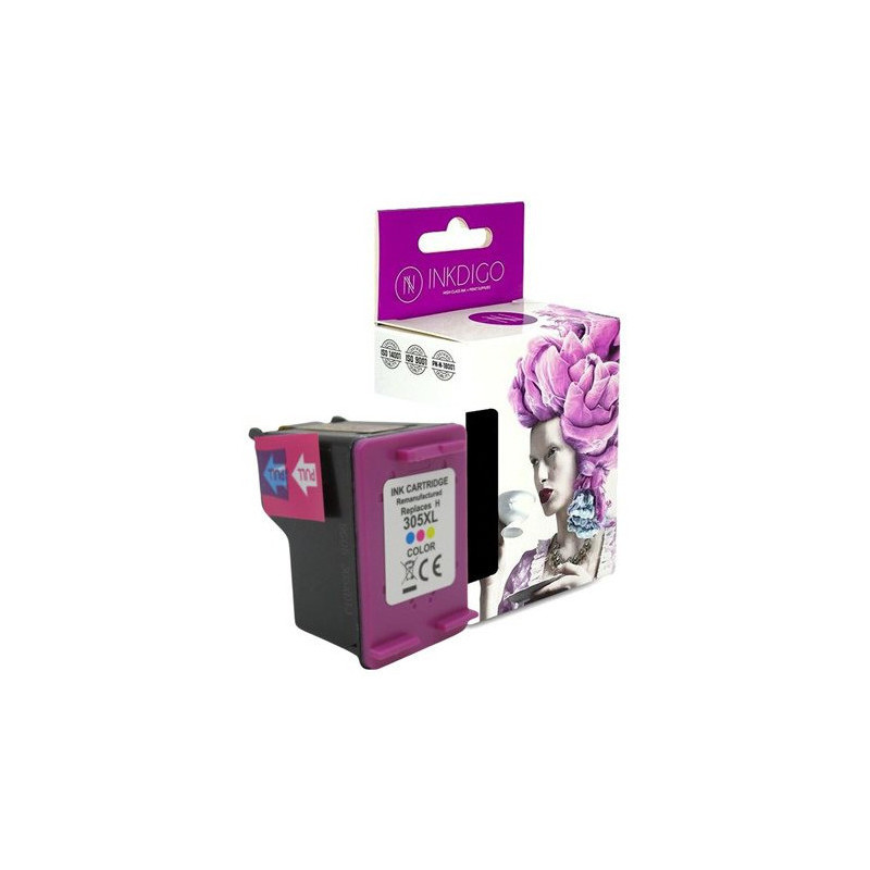 Tusz INKDIGO (HP-305XC-2) kolor 18ml zamiennik HP (305XL/3YM63AE)