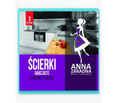 Ściereczka gąbczasta (3 szt.) ANNA ZARADNA PS-1002