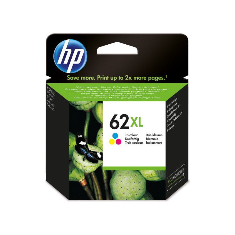 Tusz HP 62XL (C2P07AE) kolor 415str/11,5ml