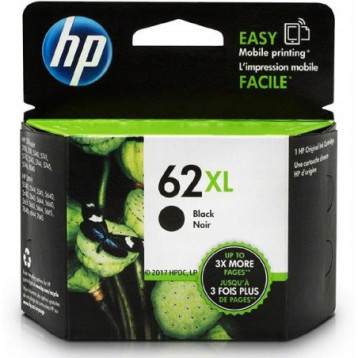Tusz HP 62XL (C2P05AE) czarny 600str/12ml Tusz HP 62XL (C2P05AE) czarny 600str/12ml