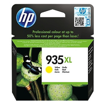 Tusz HP 935XL (C2P26AE) żółty 825str/9,5ml Tusz HP 935XL (C2P26AE) żółty 825str/9,5ml