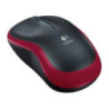 Mysz bezprzewodowa LOGITECH optyczna M185 czerwona 910-002240