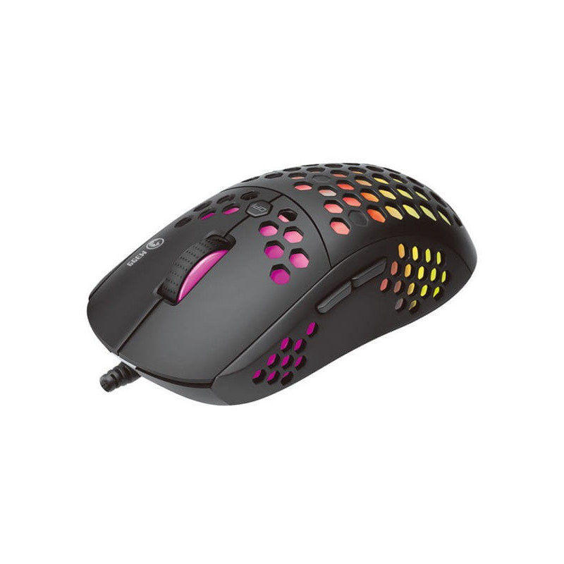 Mysz MARVO M399 optyczna 6400dpi USB 6 klawiszy podświetlana