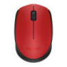 Mysz bezprzewodowa LOGITECH M171 czerwona 910-004641