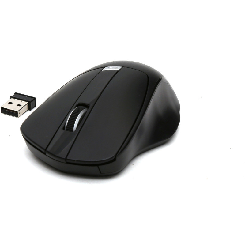 Mysz OMEGA bezprzewodowa 1000/1200/1600dpi czarna [45860]