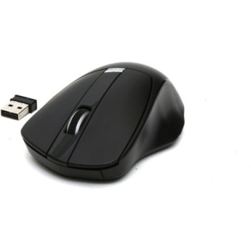 Mysz OMEGA bezprzewodowa 1000/1200/1600dpi czarna [45860]