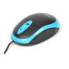 Mysz OMEGA optyczna 1200dpi USB Value Line czarno-niebieska (41644)