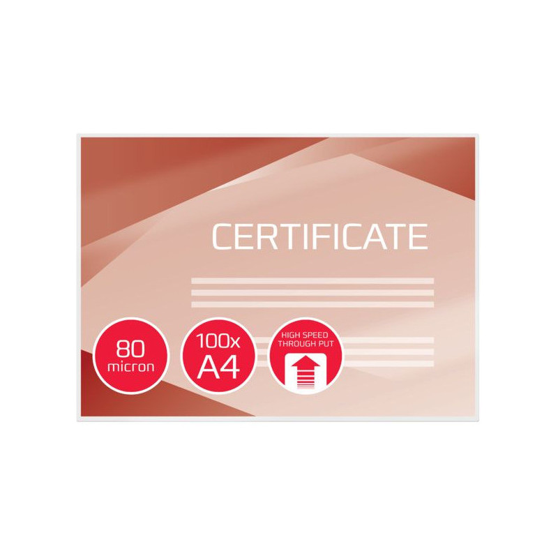 Folia do laminacji GBC HighSpeed A4 80mic (100szt) IB049033