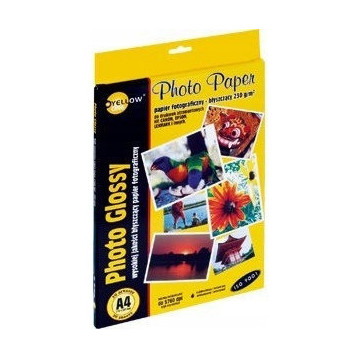 Papier foto YELLOW ONE A4 230g A20 błyszczący (4G230) 150-1181 Papier foto YELLOW ONE A4 230g A20 błyszczący (4G230) 150-1181