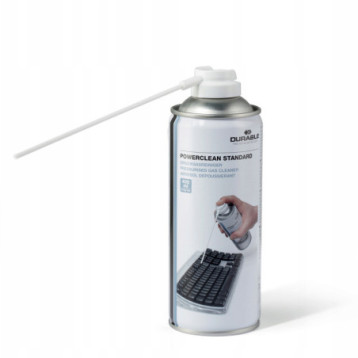 Sprężone powietrze 400ml DURABLE POWERCLEAN (579619) Sprężone powietrze 400ml DURABLE POWERCLEAN (579619)