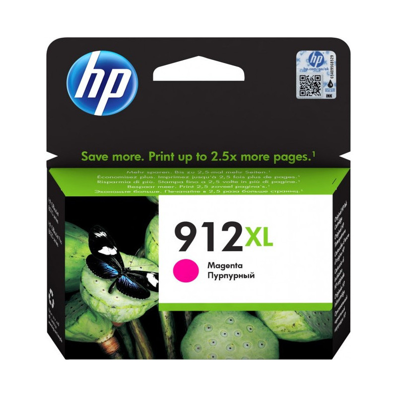 Tusz HP 912XL (3YL82AE) purpurowy 825str