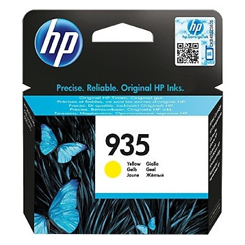 Tusz HP 935 (C2P22AE) żółty 400str OJ PRO 6830/6230 Tusz HP 935 (C2P22AE) żółty 400str OJ PRO 6830/6230