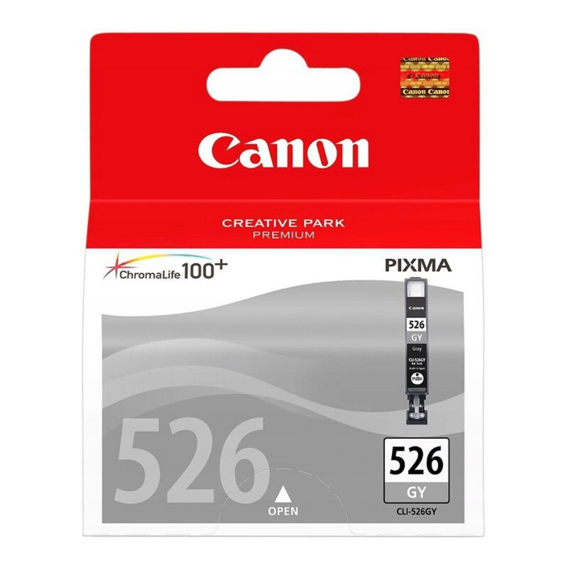 Tusz CANON (CLI-526GY/4544B001) szary 500str IP4850/MG6150 Tusz CANON (CLI-526GY/4544B001) szary 500str IP4850/MG6150