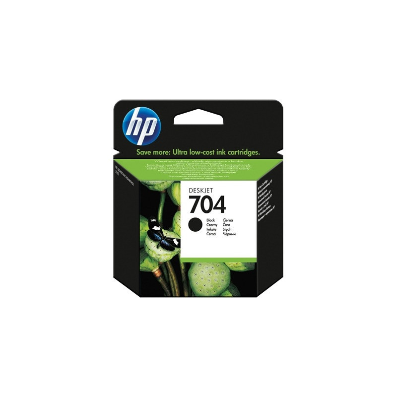 Tusz HP 704 (CN692AE) czarny 480str DeskJet 2060 Tusz HP 704 (CN692AE) czarny 480str DeskJet 2060