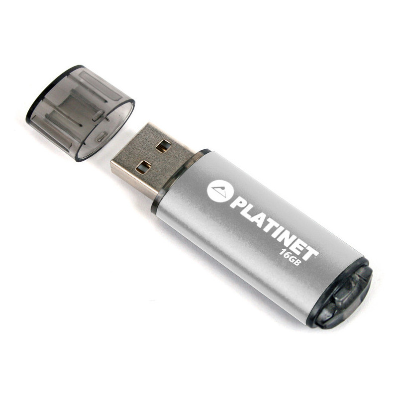 Pamięć USB-A 16GB PLATINET X-DEPO USB 2.0 srebrny (42175)