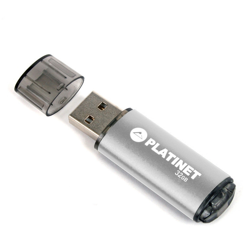 Pamięć USB-A 32GB PLATINET X-DEPO USB 2.0 srebrny (42970)