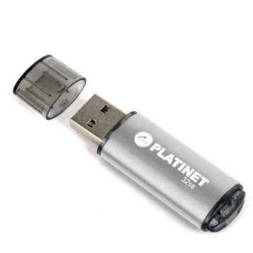 Pamięć USB-A 32GB PLATINET X-DEPO USB 2.0 srebrny (42970)