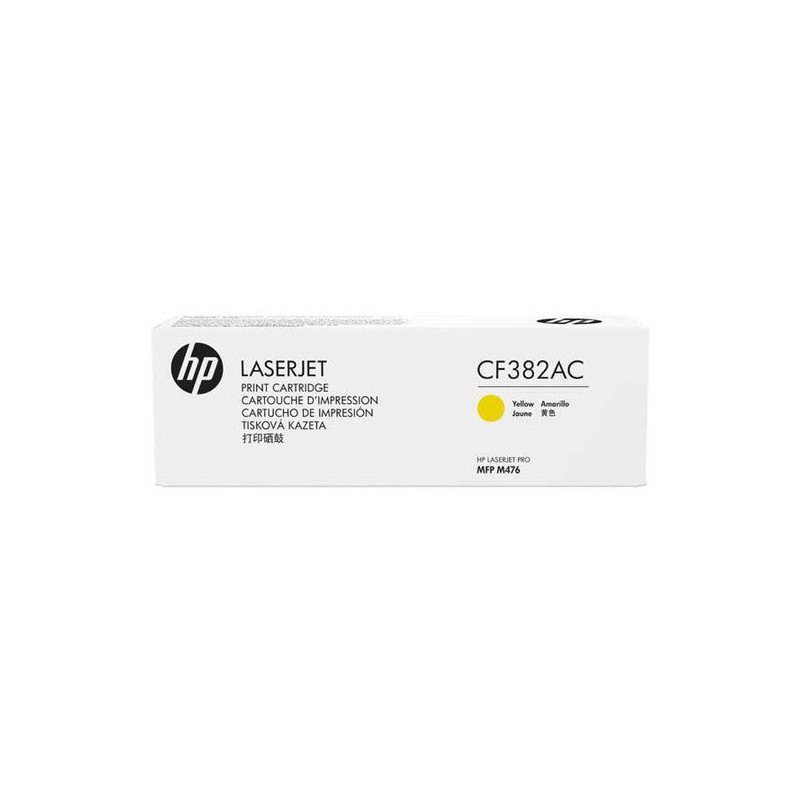 Toner HP 312A (CF382AC) żółty 2700str korporacyjny LaserJet Pro M476 Toner HP 312A (CF382AC) żółty 2700str korporacyjny LaserJet Pro M476