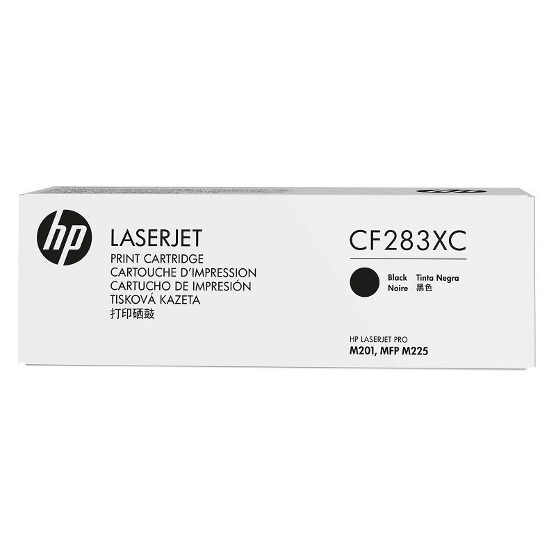 Toner HP 83X (CF283XC) czarny 2200str korporacyjny M201/M225 Toner HP 83X (CF283XC) czarny 2200str korporacyjny M201/M225