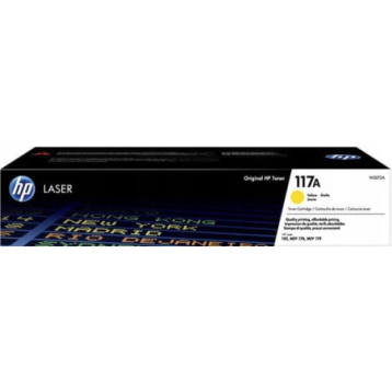 Toner HP 117A (W2072A) żółty 700str Toner HP 117A (W2072A) żółty 700str