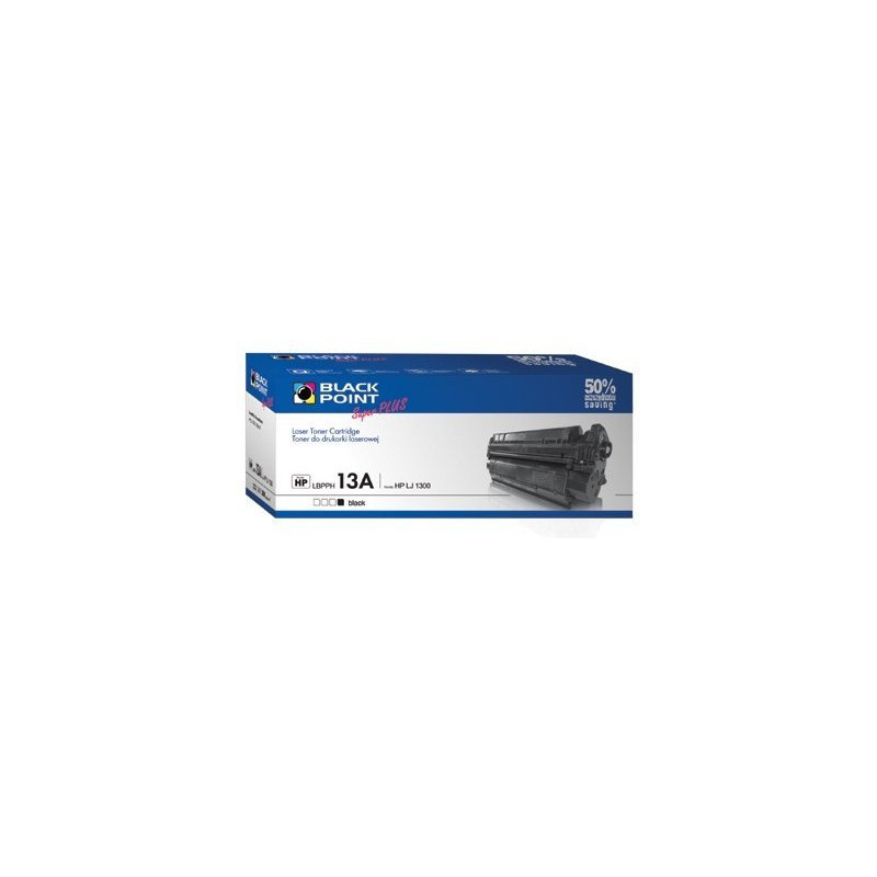 Toner BLACK POINT (LBPPH13A) czarny 3500str zamiennik HP (13A/Q2613A) Toner BLACK POINT (LBPPH13A) czarny 3500str zamiennik HP (13A/Q2613A)